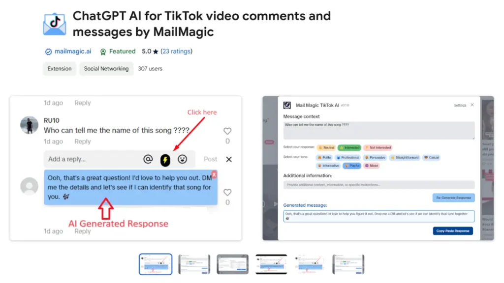 ChatGPT AI for TikTok Video