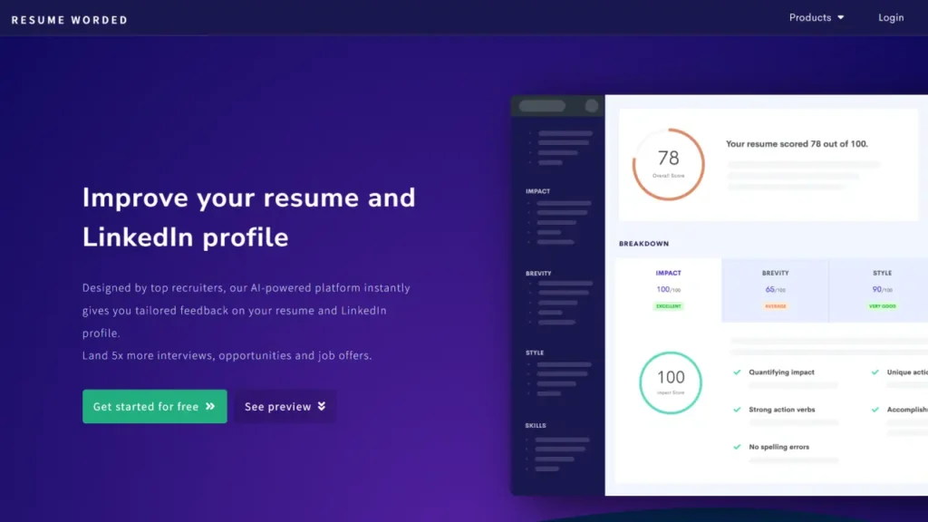 Resume Worded