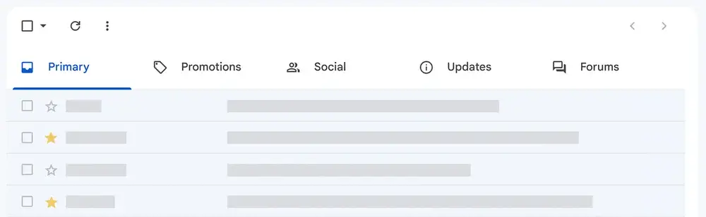 Tabbed Inbox