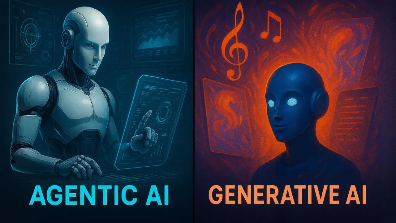 What’s the Difference Between Agentic AI and Generative AI?